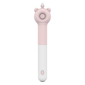 Ai Wo Dou Cat Divine Tool Telescopic Double Head Laser Dou Cat Stick Cat Toy Multi functional Dou Cat Stick Manufacturer Direct Approval (colour: Cherry blossom powder)