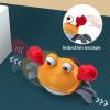 Escape Crab Rechargeable Electric Pet Musical Toys Children'S Toys Birthday Gifts Interactive Toys Learn To Climb Toys